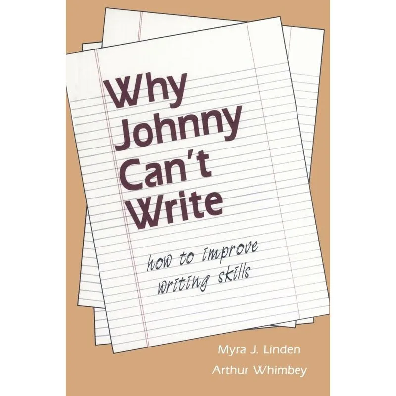 Why Johnny Cant Write