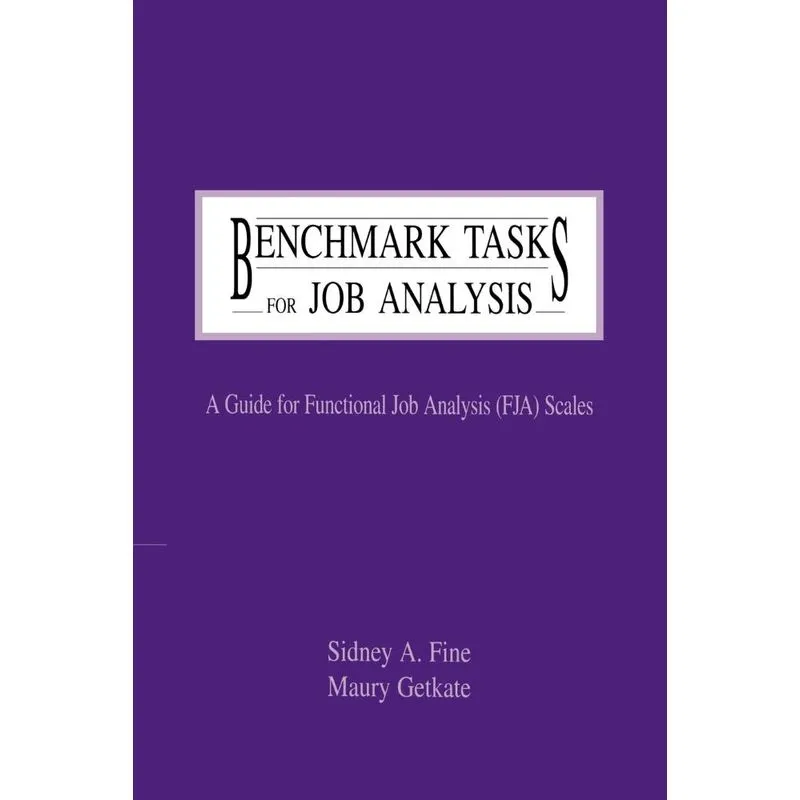 Benchmark Tasks for Job Analysis
