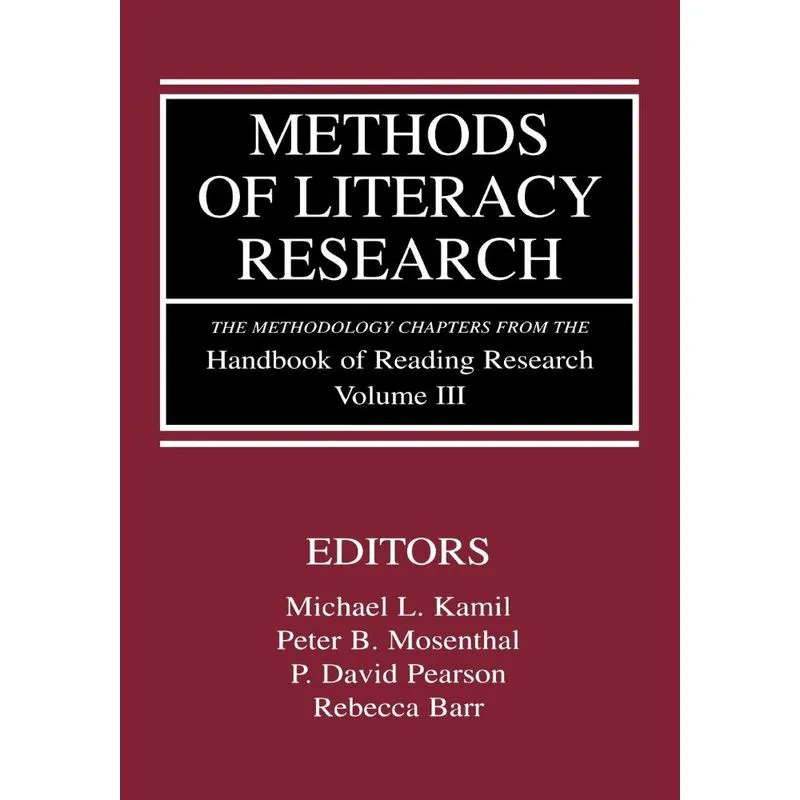 Methods of Literacy Research