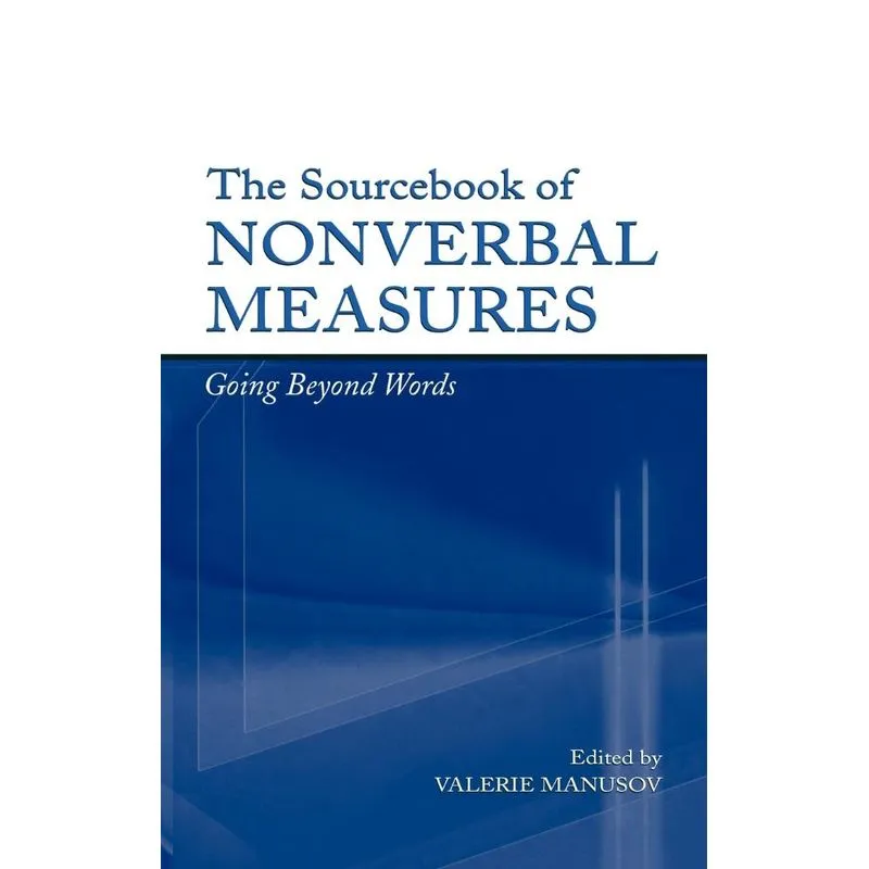 The Sourcebook of Nonverbal Measures