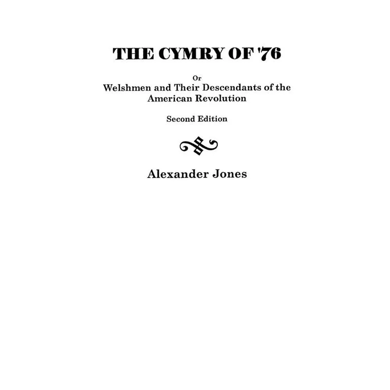 The Cymry of 76