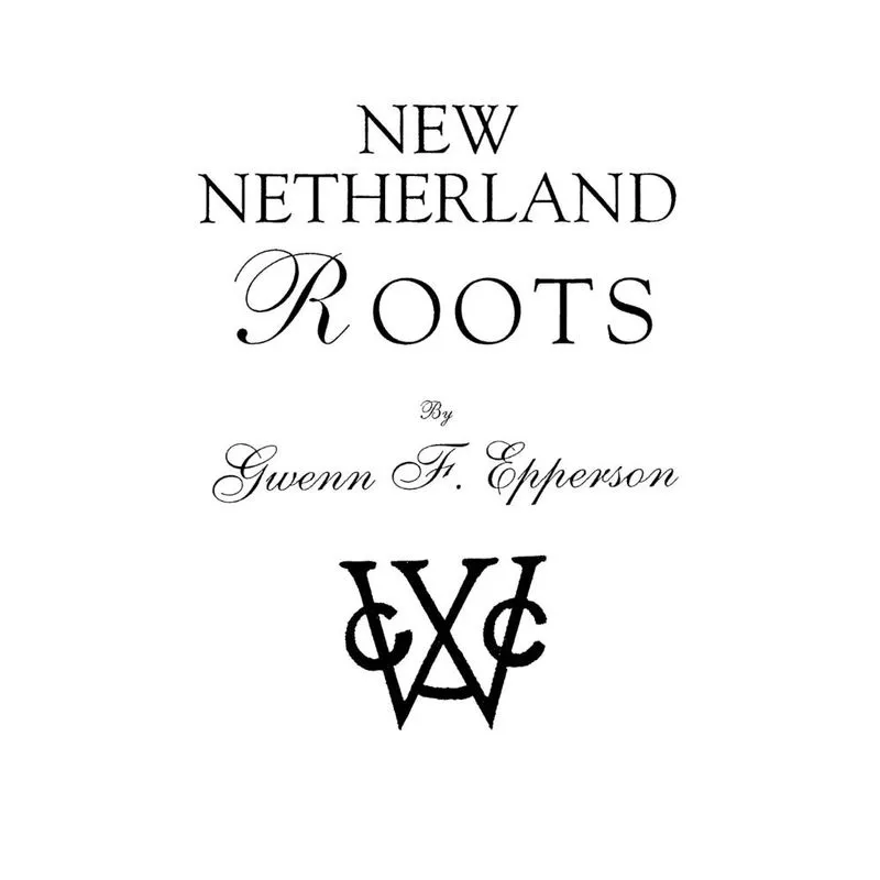 New Netherland Roots