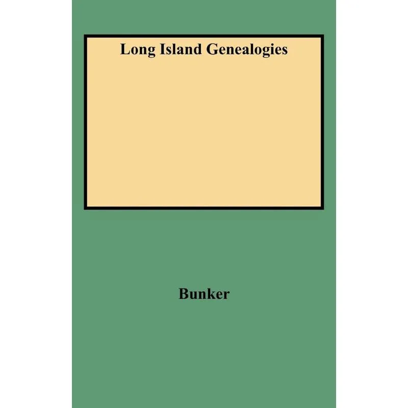 Long Island Genealogies