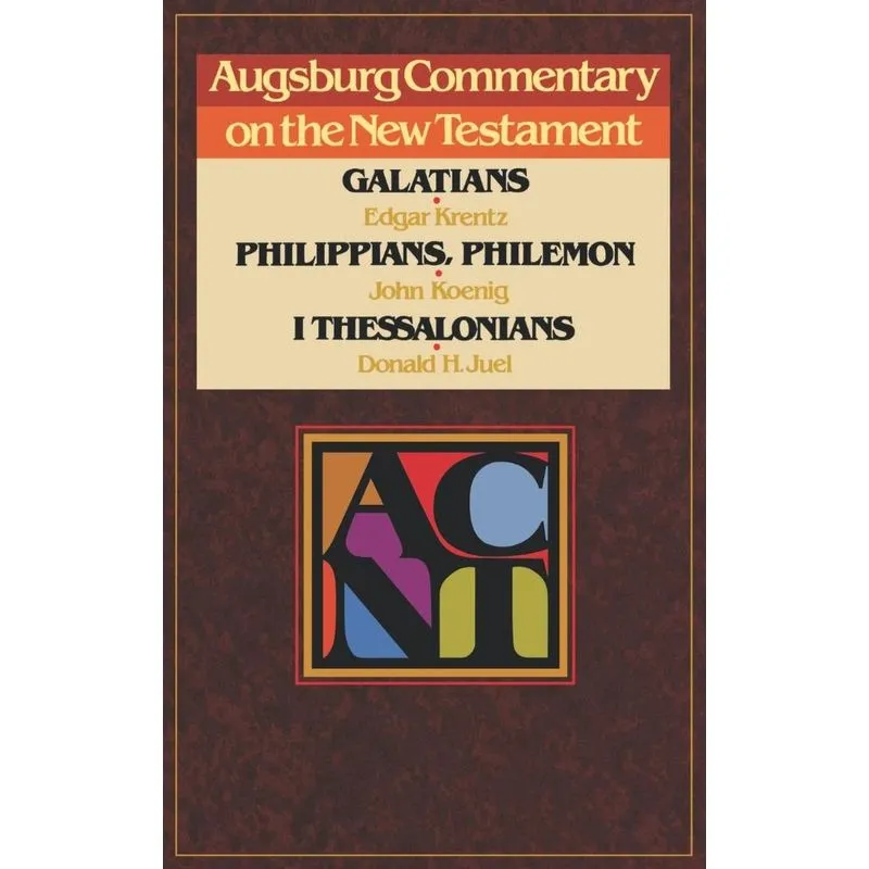 Acnt Galatians Phillippians