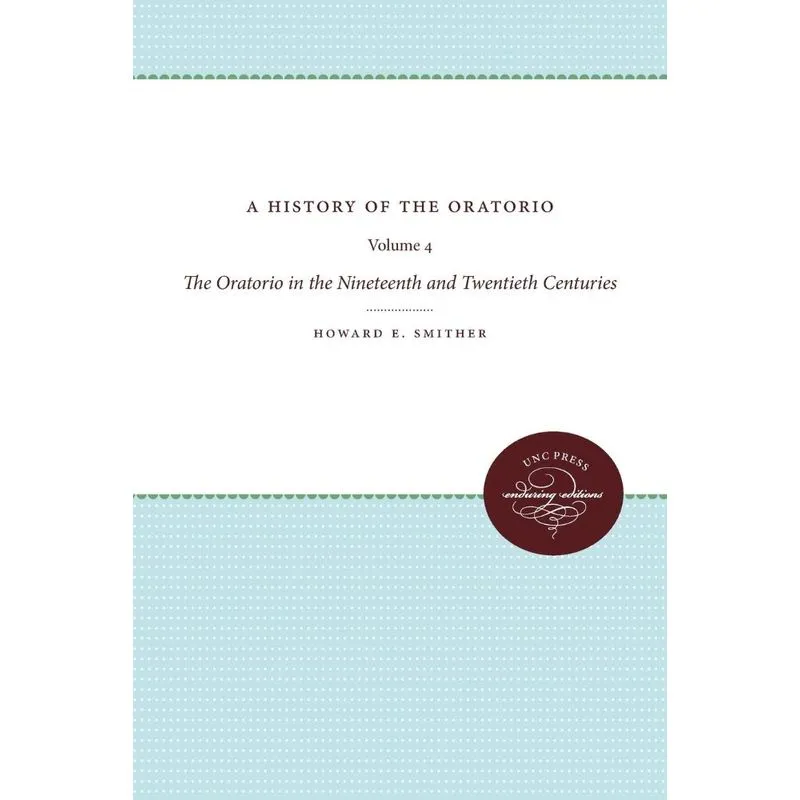 A History of the Oratorio
