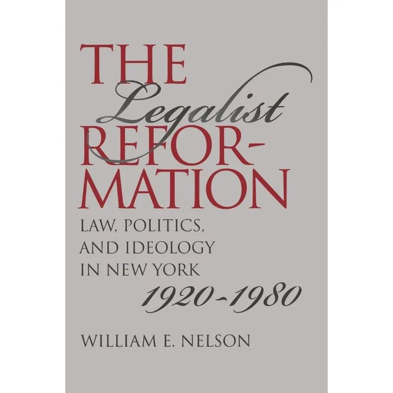 The Legalist Reformation