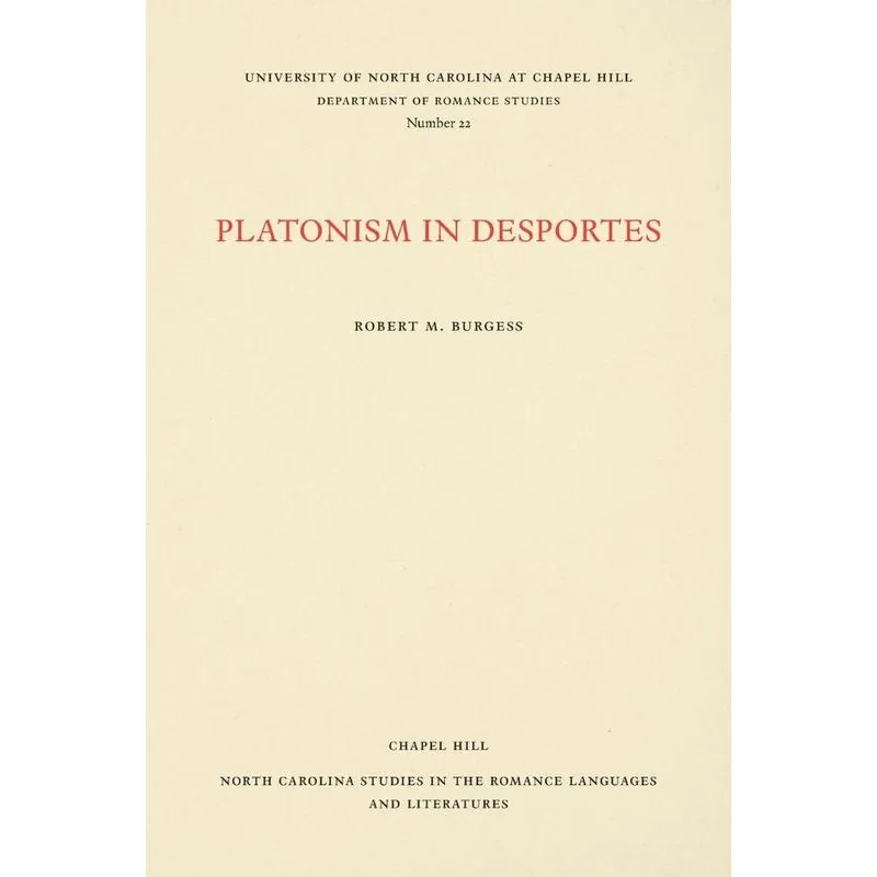 Platonism in Desportes