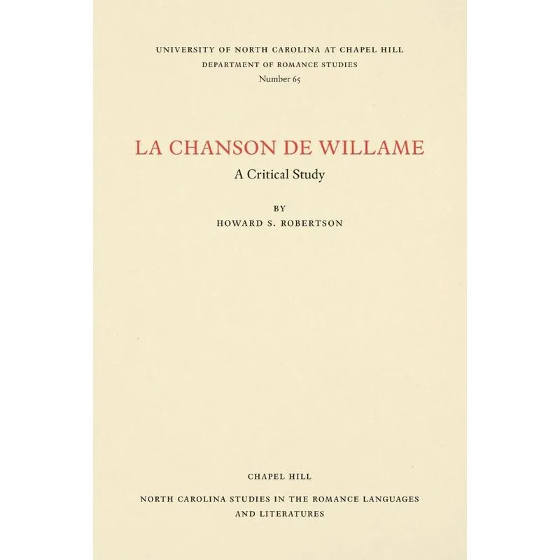 La Chanson de Willame