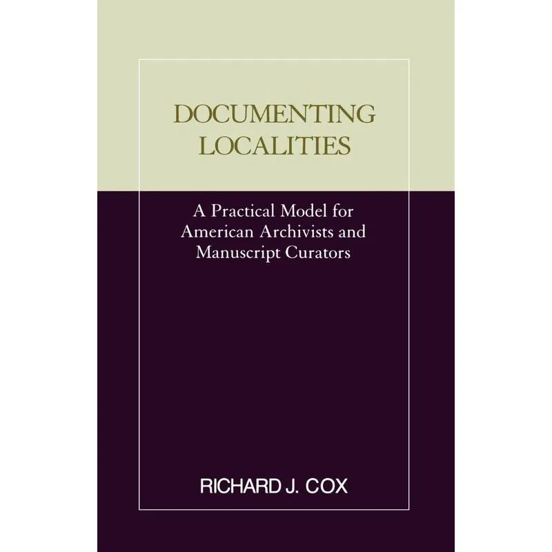 Documenting Localities