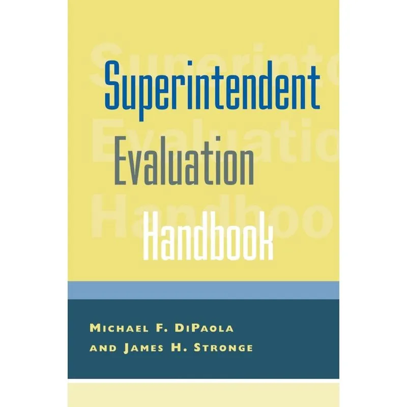 Superintendent Evaluation Handbook