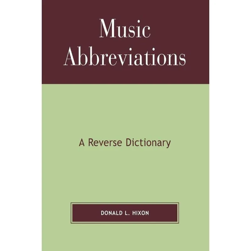 Music Abbreviations
