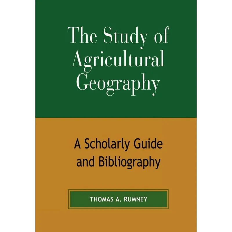 Study of Agricultural Geography
