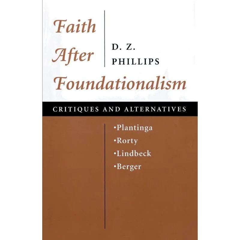 Faith After Foundationalism
