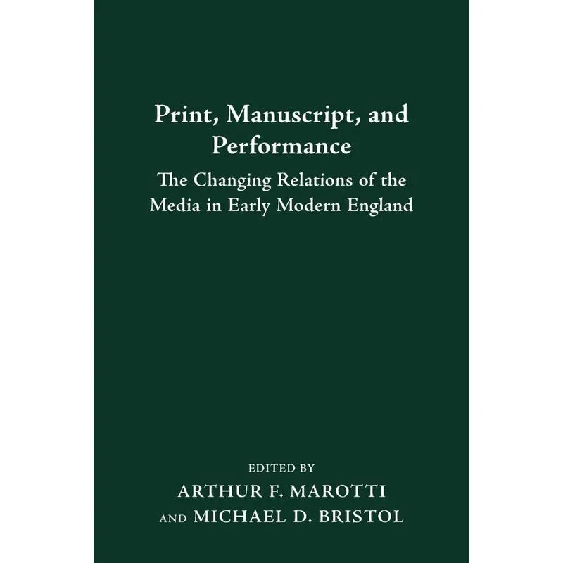 PRINT MANUSCRIPT PERFORMANCE