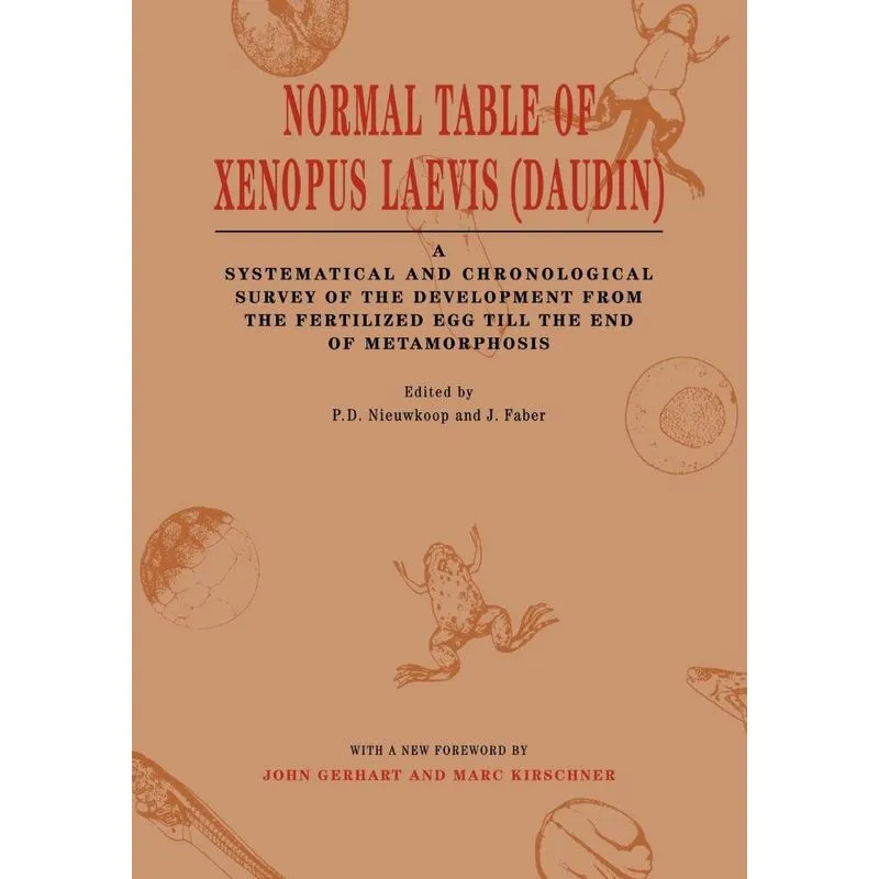 Normal Table of Xenopus Laevis (Daudin)