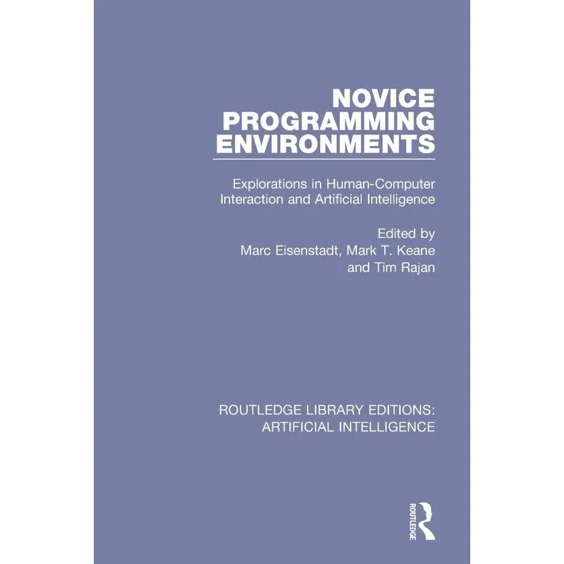Novice Programming Environments