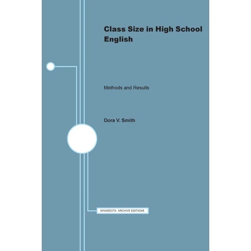Class Size in High School English, Methods and Results