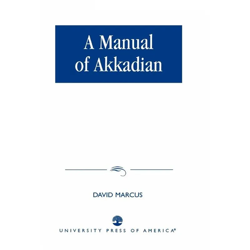 A Manual of Akkadian