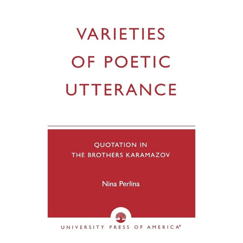 Varieties of Poetic Utterance
