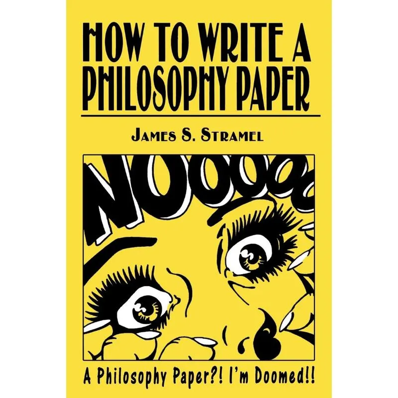 How to Write a Philosophy Paper