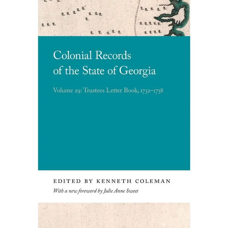 Livro Colonial Records of the State of Georgia