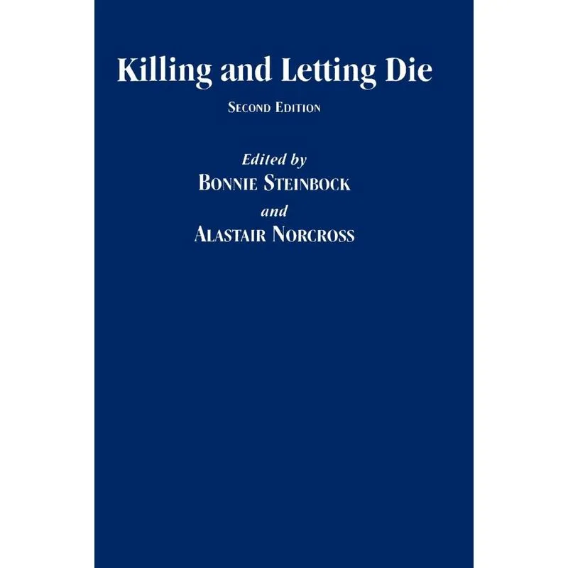 Killing and Letting Die