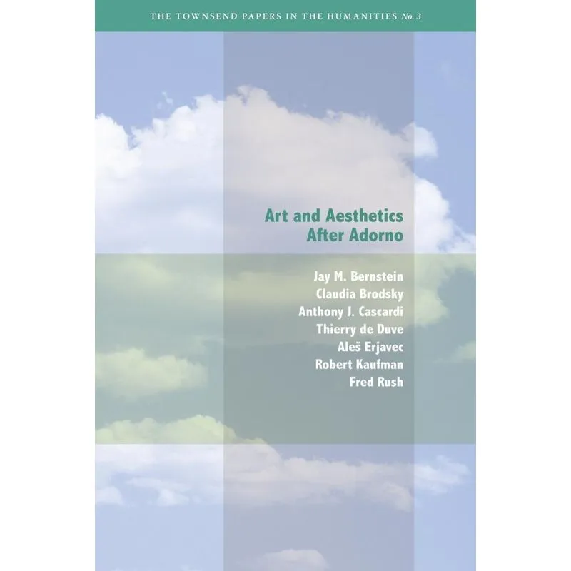 Art and Aesthetics After Adorno