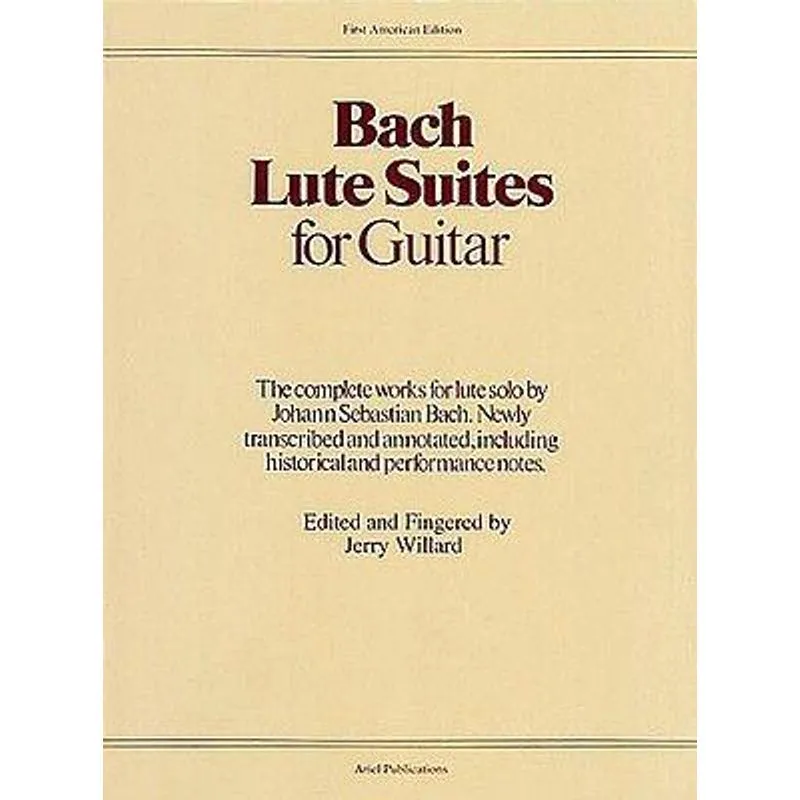 Bach Lute Suites for Guitar