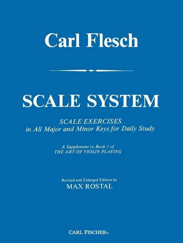 Scale System Scale Exercises in All Major and Minor Keys for Daily Study — Violin
