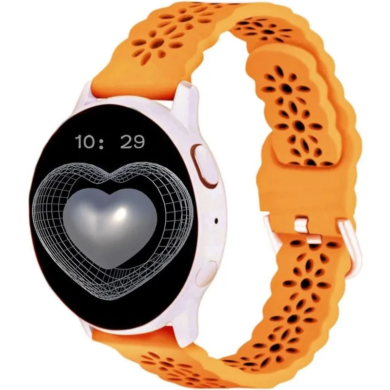 Pulseira de silicone de liberação rápida de 20 mm compatível com relógio Samsung Galaxy 4/Active 2 40 mm 44 mm/ativo, relógio 4 clássico 46 mm 42 mm, relógio 3 41 mm, relógio galáxia 42 mm, pulseira d