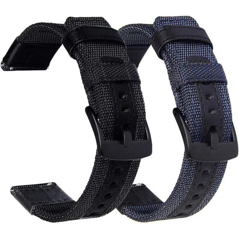 Pulseiras Compatíveis Com Samsung Galaxy Watch 4 Pulseiras Clássicas 46 Mm 42 Mm, Galaxy Watch 4 Pulseiras 44 Mm 40 Mm, 20 Mm 2 Unidades Pul