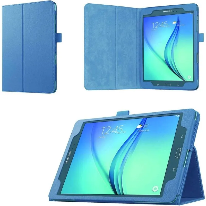 Capa para Samsung Galaxy Tab A 8.0 2015 - Capa fina dobrável com ativação/suspensão automática e alça de caneta stylus para tablet Galaxy Tab A 8.0 SM-T350 versão 2015 (não serve para a guia A 8.0 201