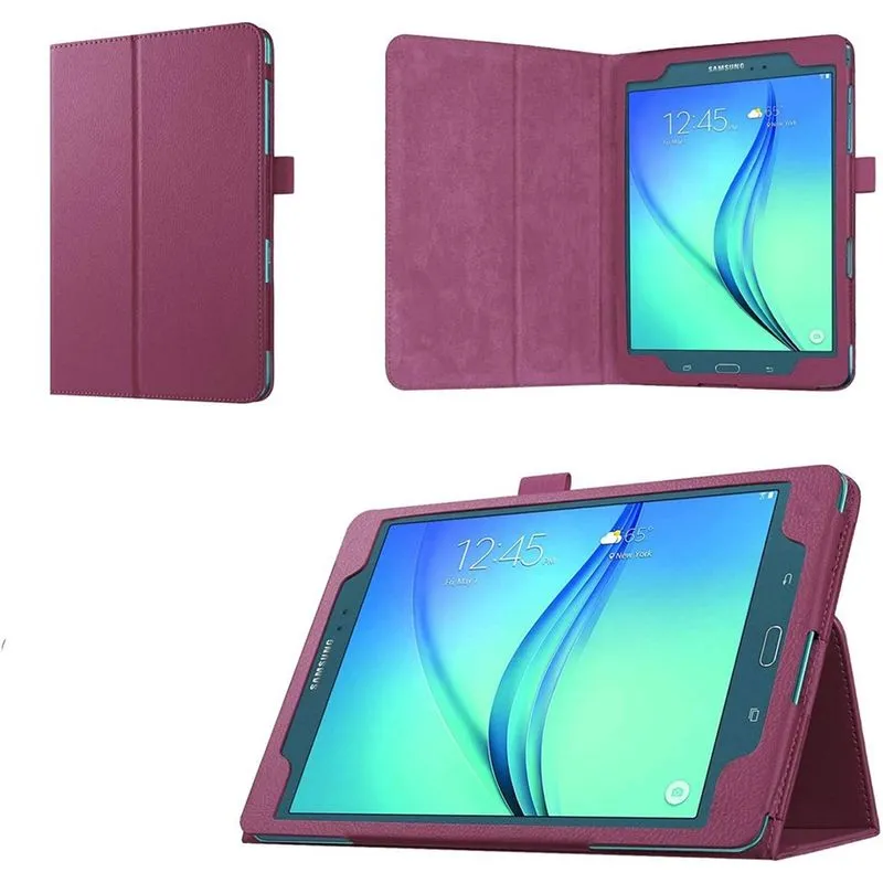 Capa para Samsung Galaxy Tab A 8.0 2015 - Capa fina dobrável com ativação/suspensão automática e alça de caneta stylus para tablet Galaxy Tab A 8.0 SM-T350 versão 2015 (não serve para a guia A 8.0 201