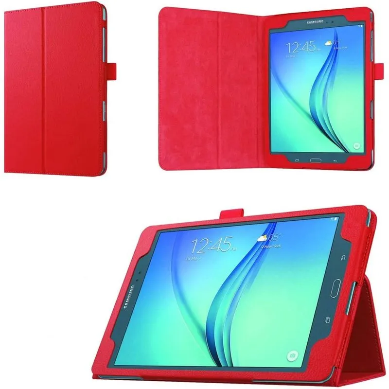 Capa para Samsung Galaxy Tab A 8.0 2015 - Capa fina dobrável com ativação/suspensão automática e alça de caneta stylus para tablet Galaxy Tab A 8.0 SM-T350 versão 2015 (não serve para a guia A 8.0 201