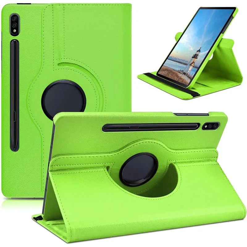 Capa giratória de 360° para tablet Samsung Galaxy Tab S7 de 11 polegadas 2020 (SM-T870/T875), Recurso de hibernar/despertar automáticoCapa protetora de poliuretano inteligente com suporte para tablet
