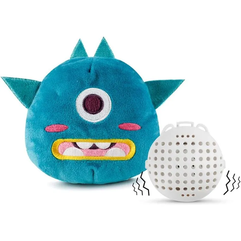 Brinquedo interativo para cães huoguo Brinquedo de bola saltitante Monstro verde Giggle Brinquedo de pelúcia para cães Brinquedos de Natal de Halloween com salto em movimento Bola de ativação louca pa