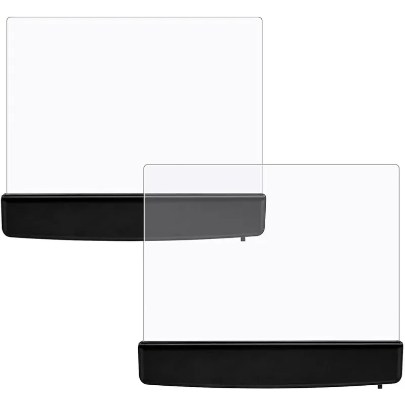 2 peças de luz de leitura LED luz noturna livro luz de estudo familiar lâmpada de leitura luz de marcador portátil para leitura na cama, carro motivacional (estilo clássico, preto) preto estilo clássi