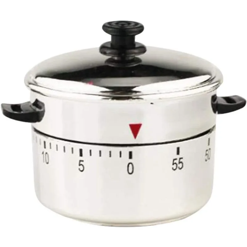 Temporizadores huoguo Temporizador de cozinha para cozinhar Temporizador digital para crianças Temporizador de ovos para sala de aula Professor Estudo Exercício Forno Mesa de cozimento, prata