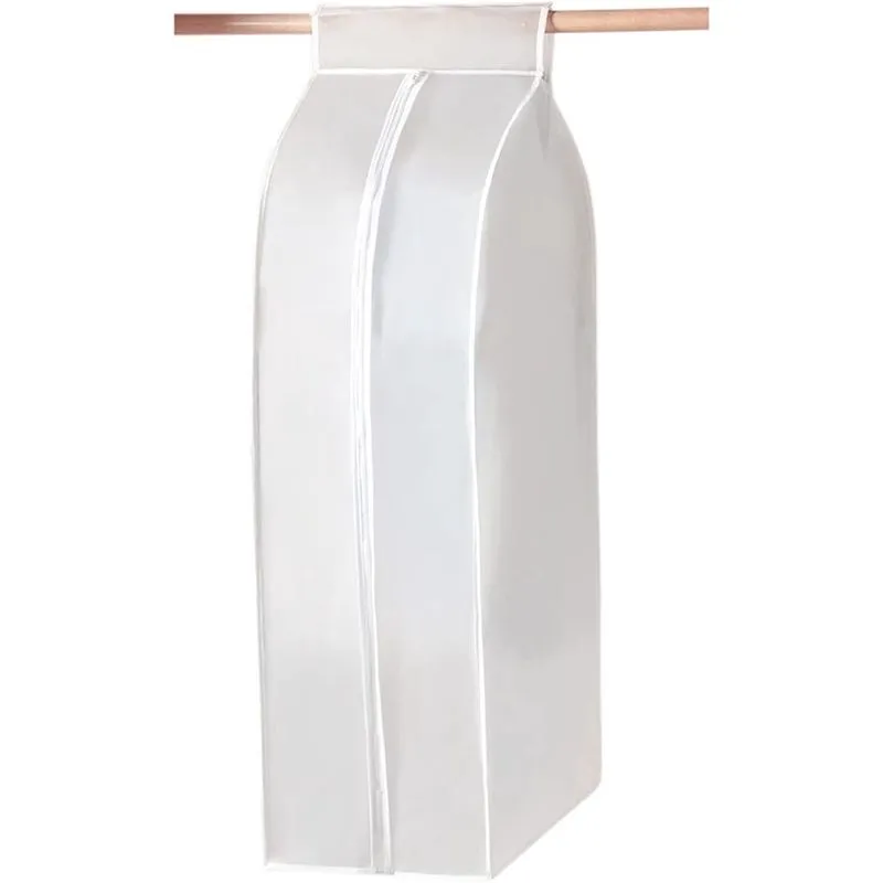 Capa de vestuário Capa protetora contra poeira Casaco pendurado Bolsa de armazenamento de roupas premium espessada Organizador de roupas à prova de umidade à prova de poeira Capa de roupas à prova de