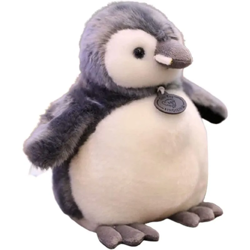 Adorável pinguim boneca de pelúcia macio brinquedo de pelúcia infantil abraçando travesseiro presente de aniversário para meninos e meninas, - masculino pequeno 18 cm (0,18 kg)