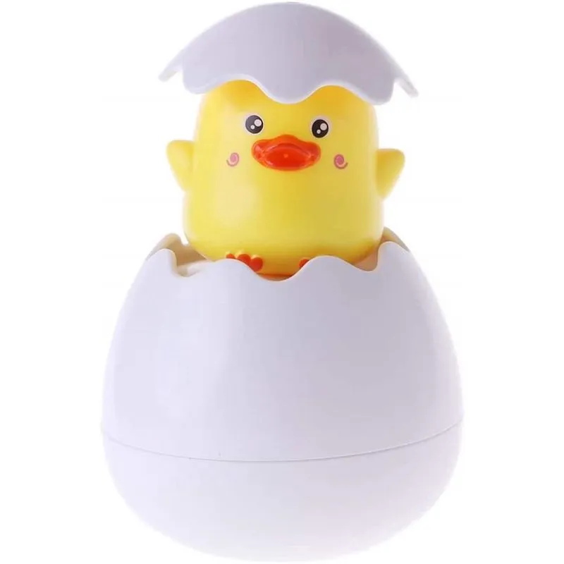 Novo ovo de pato pinguim brinquedos de banho de ovo chuveiro spray de água chuva brinquedos do bebê brinquedo de banho de ovo A