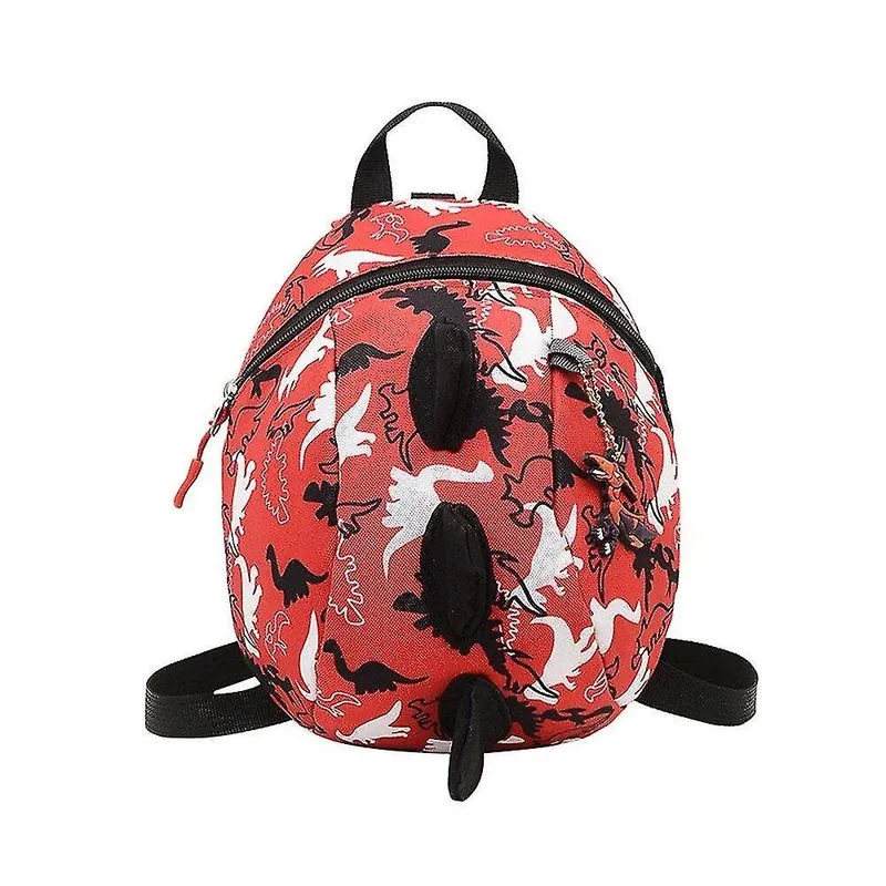 Mochilas crianças fofas desenhos animados dinossauro mochila 3d casual jardim de infância meninos meninas bolsas pequenas
