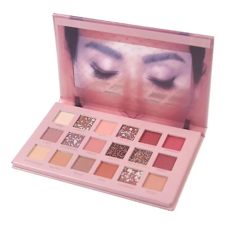 Sombra De Olhos Beleza Glitter Paleta De Sombra Em Pó À Prova D'água Brilho De Longa Duração Maquiagem Para Os Olhos Cosméticos