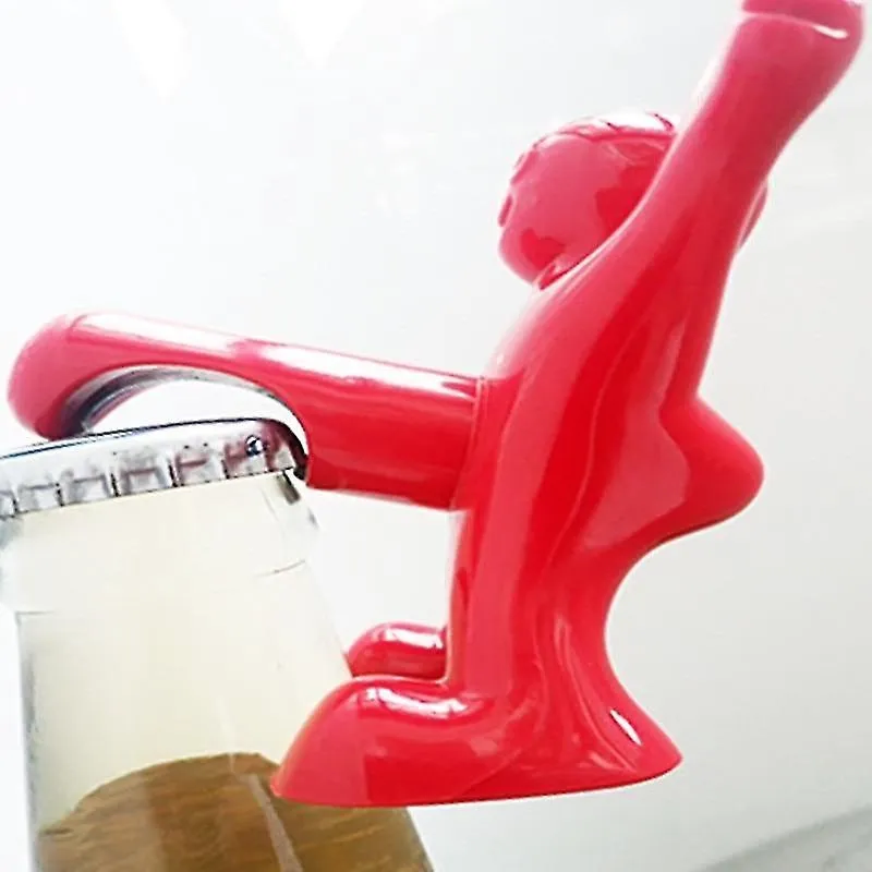 Abridores de garrafas 3pcs novo homem vermelho abridor de garrafas abridor de vinho rolha de vinho novidade criativa ferramenta de bar de cozinha engraçada vermelha