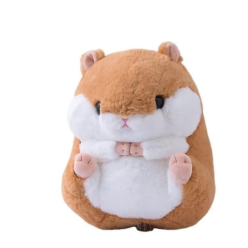 Conjuntos de presente de bebê 18 cm fofo hamster brinquedo de pelúcia macio travesseiro de pelúcia kawaii boneca de pelúcia animal de rato de pelúcia