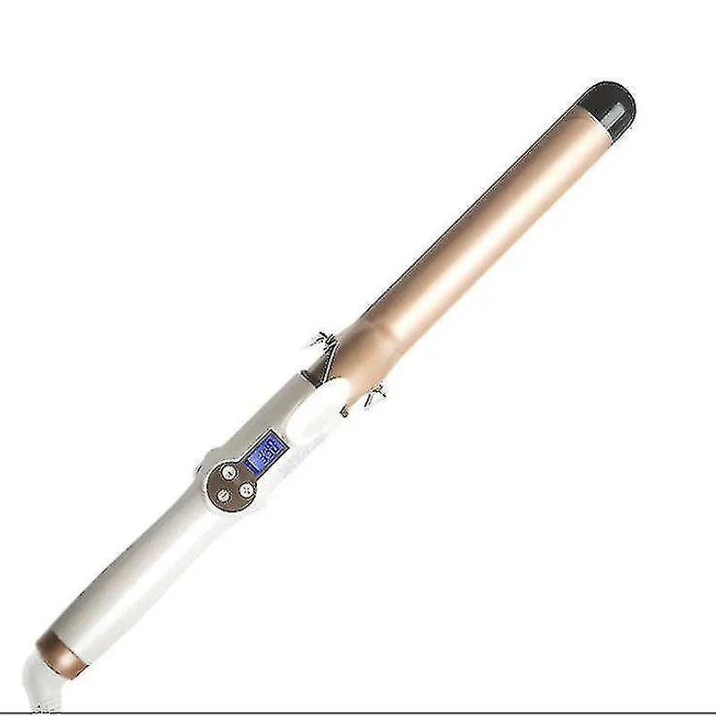 Modeladores de volume de coque de cabelo 22mm profissional modelador de cabelo cerâmico elétrico esmalte cerâmico ferro de ondulação lcd az13706