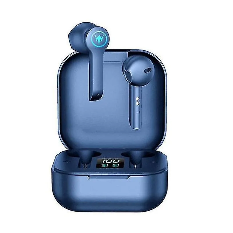Fones de ouvido fones de ouvido fone de ouvido bluetooth fones de ouvido sem fio 5.0 led display botão controle fones de ouvido à prova d'água