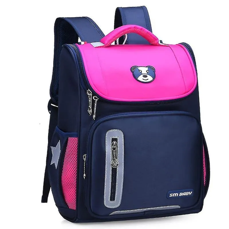 Mochilas mochila escolar espacial russa Mochila infantil de 1-3-6 anos mochila de jardim de infância rosa vermelha