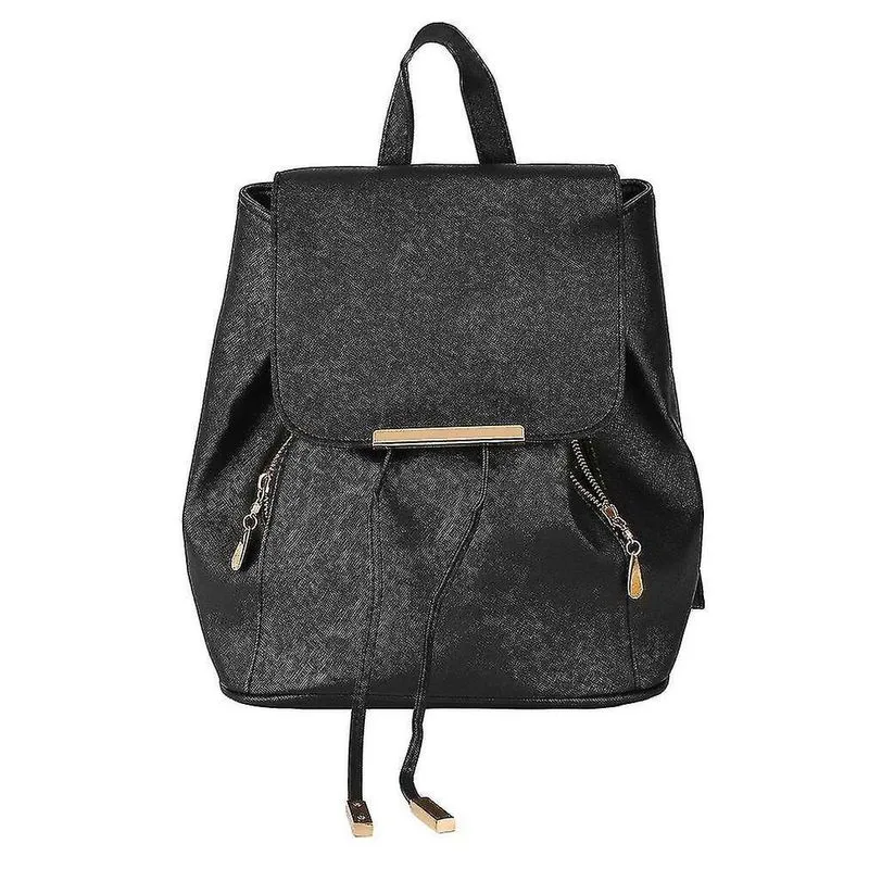 Mochilas femininas meninas mochila bolsa de ombro mochila bolsa de viagem de couro pu