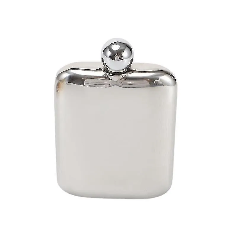 Frascos de aço inoxidável espelho portátil rosto álcool hip flask licor vinho bolso garrafa potes drinkware